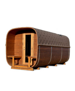Wooden sauna chamber by SJF