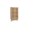 Wooden rattan cabinet by SJFurnindo